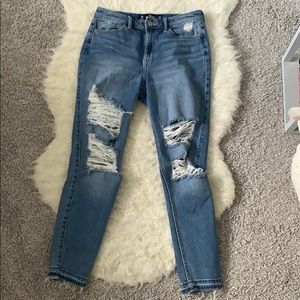 High waisted hollister jeans